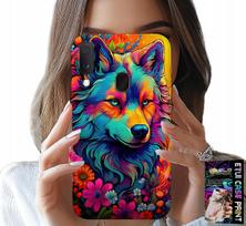 Etui Do Samsung Galaxy A20E - Kolorowe Wzory, Wilk Wataha Swora Case