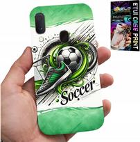 Etui Do Samsung Galaxy A20E - Piłka Nożna, Football Piłka Case + Szkło