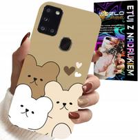 Etui Do Samsung Galaxy A21S - Miś, Misie Wzory Dla Najmłodszych Dzieci
