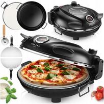 Piec Do Pizzy Kamienny 420°C Mozano 2 Łopatki 1200W Forma Nożyk + Przepisy