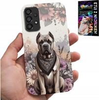 Etui Do Samsung Galaxy A23 5G - Psie Rasy Psie Wzory Pokrowiec + Folia