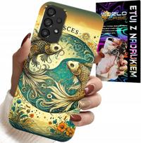 Etui Do Samsung Galaxy A23 5G - Znak Zodiaku, Ryba Astronomia + Folia