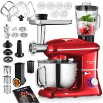 Robot Kuchenny Planetarny Mikser Blender Misa 6,2L Duży Zestaw 6W1 Przepisy
