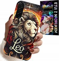 Etui Do Samsung Galaxy A26 5G - Lew, Znak Zodiaku Astronomia, Case + Szkło