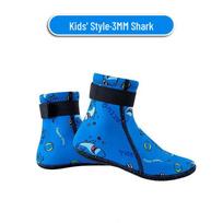Quick-Dry, Non-Slip Snorkeling Socks for Men & Women - Thickened, Anti-Scratch, Warm Beach & Surf Swim Socks 32-34 mėlyna