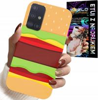 Etui Do Samsung Galaxy A71 - Case Burger Cheeseburger Obudowa Prezent