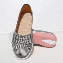 Della Tela di Canapa Piatto da Ginnastica Casual Resistente All'usura da Barba Bordi Fascia Elastica Scarpe Basse Nuovo dfg56 8 juoda