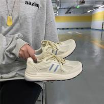 Korean version of Hong Kong style new student casual sports shoes ins platform versatile street shot retro trend dad shoes 36 smėlis