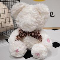 Cute cute glowing bear teddy bear doll plush toy hug bear doll girl soothing doll 25cm（0.25kg） balta