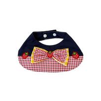 Pet Wet Wipes Neckerchief Bib for Small To Medium-sized Dogs, Teddy Bear, Chocolate Strawberry Bow Wet Wipe Bag, Small Dog, Cat S