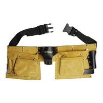 AW Tools Suede Multi Pocket Tool Belt One Size