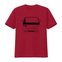 T25 Campervan T3 Doka Bus Caravelle Vanagon Wedge T shirt for Him Dad S 3XL vintage Washed Stretched Comfortable Stylish S
