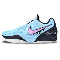 Nike Ja Morant 2 Cushioning Abrasion Resistant Cushioning, Wear Resistant Low top Basketball Shoes Men's Blue Green FD7327-100(Team1324-) 40