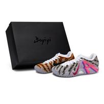 Nike Ja Morant 3 811 Manufacturing, Leopard Hunter, Special Shoe Box Cushioning Low top Basketball Shoes Unisex HF2794-100(Team80-SBOX) 36