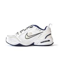 Nike Air Monarch 4 Slip Resistant Abrasion Resistant Low top Chunky Sneakers Unisex White Yellow 415445-102 (Team746-) 42.5