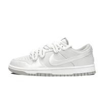 Nike Dunk Low top Skateboard Shoes Unisex Silver White DD1503-103(Team1239-) 42