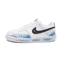 Nike Court Vision Skateboard Shoes Unisex Low Top Light Blue DH2987-101(Team591-) 42.5