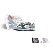 Nike Dunk Slip Resistant Slip Resistant Low top Skateboard Shoes Unisex White Green Gray DD1391-101(Team51-SBOX) 44