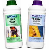 Zestaw Nikwax Tech Wash + Tx Direct Wash-In 2X1L