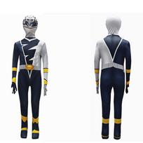 Vaikų Helovino Anime Veikėjo Kostiumas - Ryusoulger Sentai Kyoryuger Jumpsuit Size 140 gray