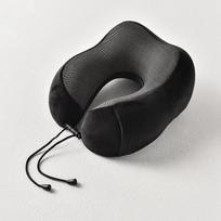 U-shaped Memory Foam Travel Neck Pillow - Portable Airplane Nap Pillow Standard šviesiai pilka spalva