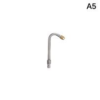 25° /90° High Pressure Power Water Gun Extension Spray Wand Nozzle 1/4  U-Shape Angled Lance Cleaning Tool