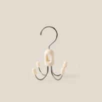 Foldable Hook Underwear Sling Bag Hat Storage Artifact Multifunctional Home Wardrobe Rotating Metal Hook