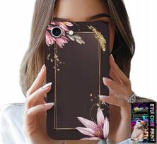 Etui Do Iphone Se / Se2 - Kwieciste Eleganckie Wzory Obudowa