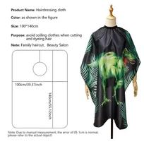 1pcs Kids Hair Cutting Cape Gown Hairdresser Barber Apron Hairdressing Children Girls Boys Hair Cut Cloak Polyester Cover