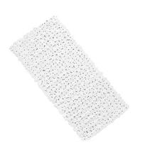 Pebble Bath Mat for Bathtub to Anti- Bathtub Mat in Shower (White)