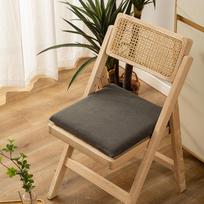 Memory Foam Office Chair and Tatami Floor Seat Cushion 40x40x4cm tamsiai pilka spalva