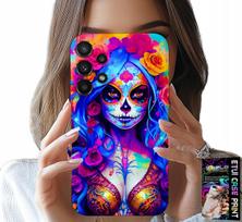 Samsung Galaxy A32 5G Tok - Mexikói, Színes Halálkirálynő