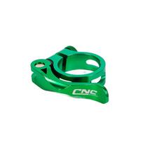 Bike Seatpost Clamp Bike Seat Post Clamp Quick Release Clamp Aluminum Seat Tube Bicycle Seat Clamp green-31.8mm