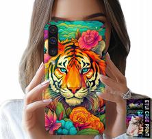 Etui Do Samsung Galaxy A70 - Zwierzęce Wzory Tygrys Tygrysek Case