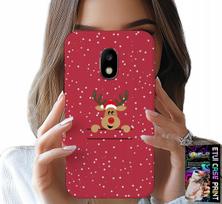 Etui Do Samsung Galaxy J5 2017 - Świąteczny Renifer Mikołaj Święta +Szkło