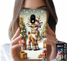 Etui Do Samsung Galaxy J5 2017 - Renifer, Wzory Bożonarodzeniowe + Szkło
