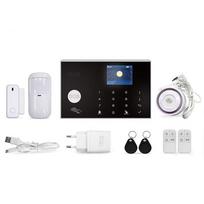 Tuya Smart WiFi+GSM Wireless Anti-Theft Alarm System with Mobile Remote Control RFID Card