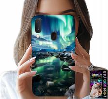 Etui Do Samsung Galaxy A20E - Alaska Zorza Polarna Stawik Case + Szkło