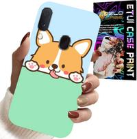Etui Do Samsung Galaxy A20E - Słodki Piesek Wzory Z Bajek Pokrowiec