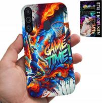 Etui Do Samsung Galaxy A21 - Koszykówka Nba Game Time, Case + Szkło
