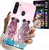Etui Do Samsung Galaxy A21 - Wzór Dla Najlepszych Koleżanek Koleżanki
