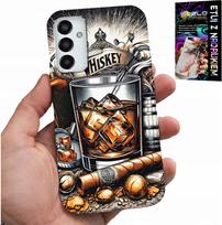 Etui Do Samsung Galaxy M13 4G - Whisky Cygaro Wzory Dla Mężczyzn Plecki
