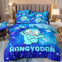 Hangyodon patalynės komplektai Sanrio antklodė lovos uždangalas užvalkalas antklodei užvalkalas pagalvei 2-3 dalių komplektai Paaugliams Vaikų dovanos EU Single 135x200cm