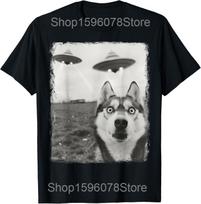 Funny Siberian Husky Lover Cute Huskies Dog T Shirts Men Cotton Humor Streetwear Tee Shirt Short Sleeve Unisex Loose Clothing S