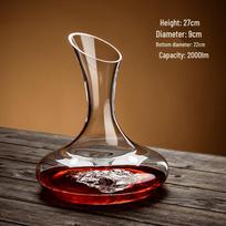 High-End Crystal Glass Wine Decanter