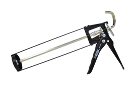 AWTOOLS SILIKONO PISTOLETAS SKELETINIS 300ml HEX STRYPAS BLACK LINE
