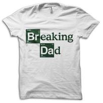 Breaking Bad Breaking Dad Parodinis TV šou Marškinėliai M5514 S