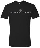 Steinway & Sons fortepijono marškinėliai Unisex T-Shirt M black