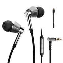 1MORE Wired Triple Adapter MEMS Remote Cable AUDIO Official THX Studio Sound Quality High-Resolution Earphones, Driver, 3.5mm/Type-C Included, In-Ear juoda