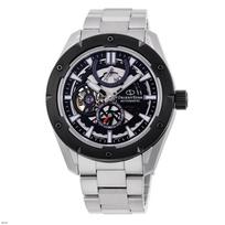 Orient Star Automatic Made in with Open Black RK-AV0A01B Men's Watch, Avant-Garde Skeleton, Mechanical, Japan, 2-Year Manufacturer's Warranty, Heart, juoda